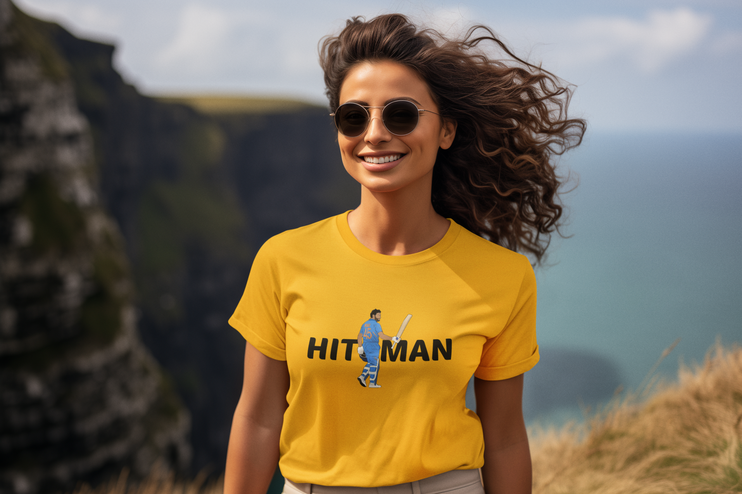 Rohit Sharma - T-Shirt for Women’s- HitMan
