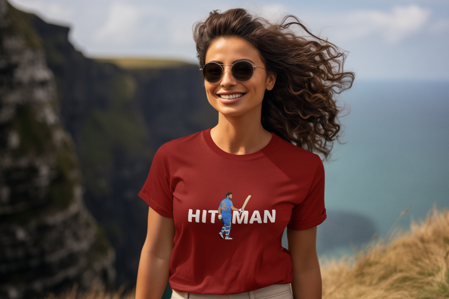 Rohit Sharma - T-Shirt for Women’s- HitMan