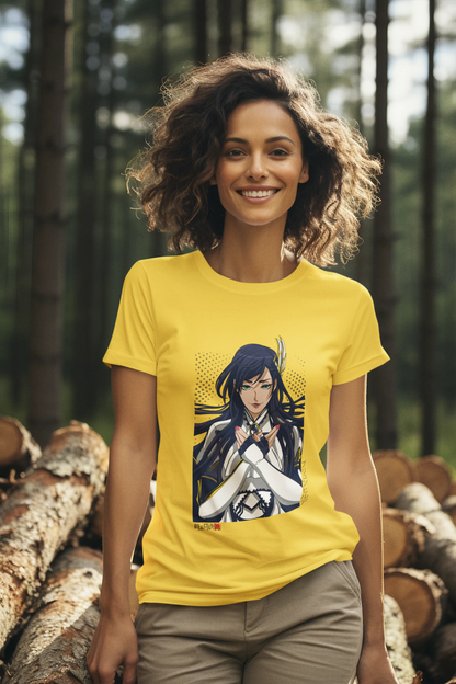 Premium Anime Art T-Shirt - Regular Fit for Women