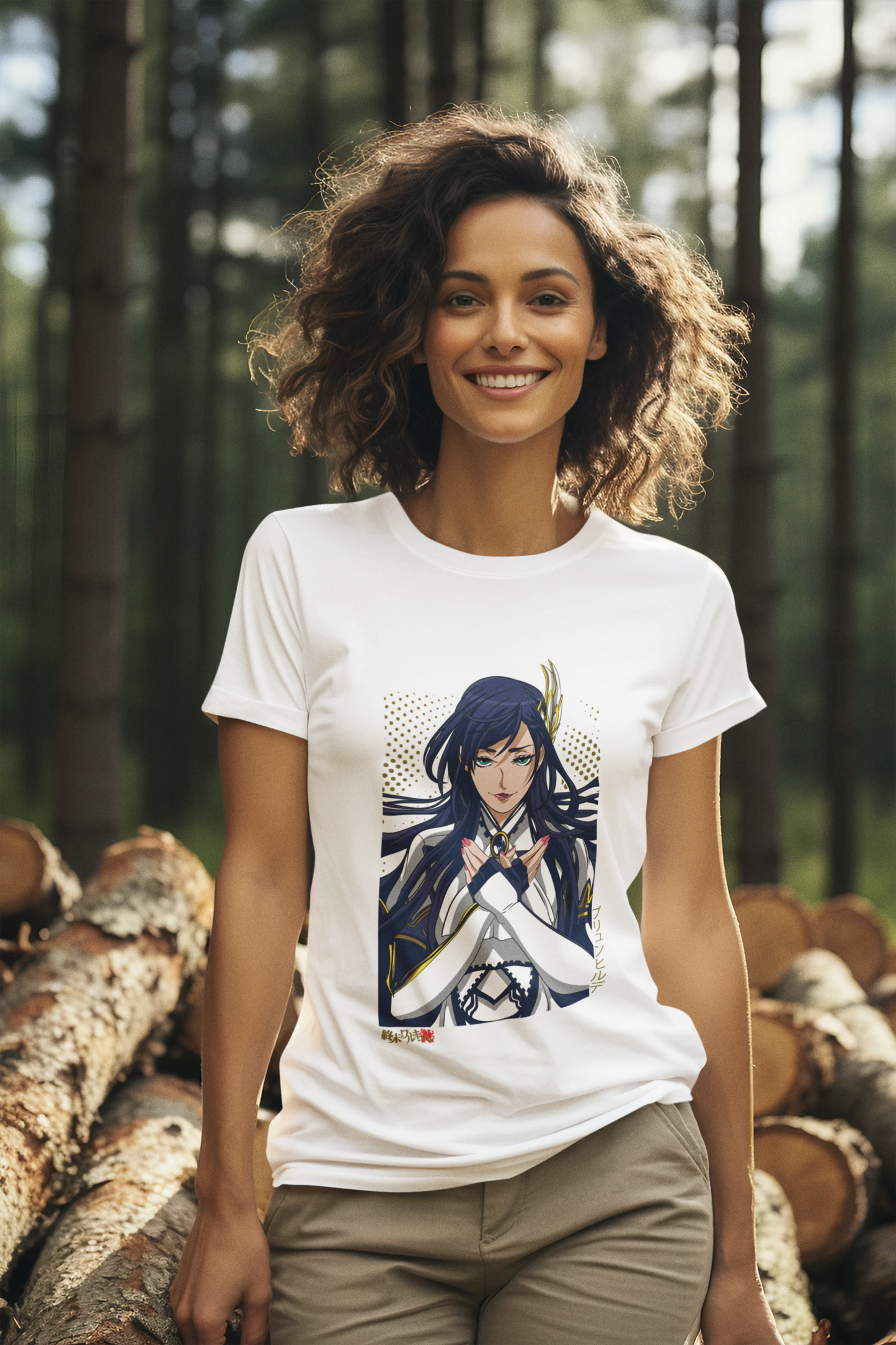 Premium Anime Art T-Shirt - Regular Fit for Women