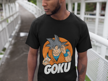 Premium Anime Art T-Shirt - Regular Fit for Men - Dragon Ball Son Goku