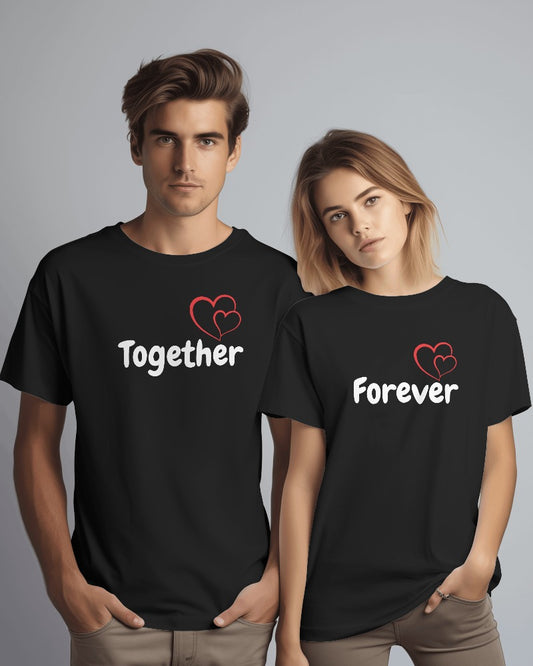 Couple T Shirts- Together forever