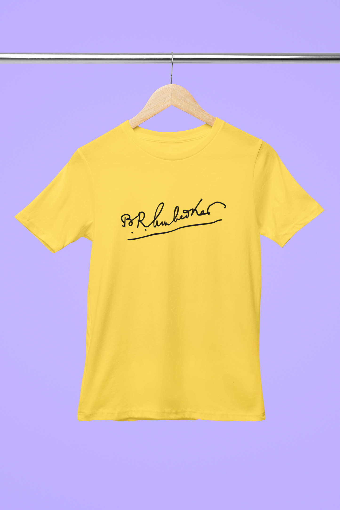 Dr. Babasaheb Ambedkar T Shirt for Men- Signature