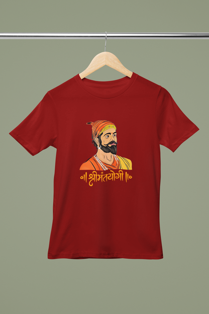 Chatrapati Shivaji Maharaj Tshirt for Women’s-श्रीमंतयोगी | Shrimant yogi
