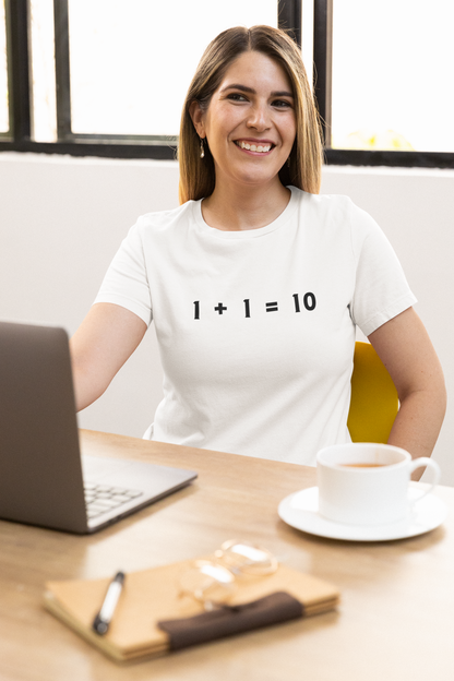 Developer T-Shirts for Sale- Women- 1+1 =10