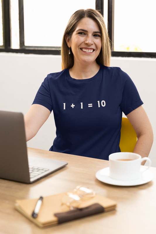 Developer T-Shirts for Sale- Women- 1+1 =10