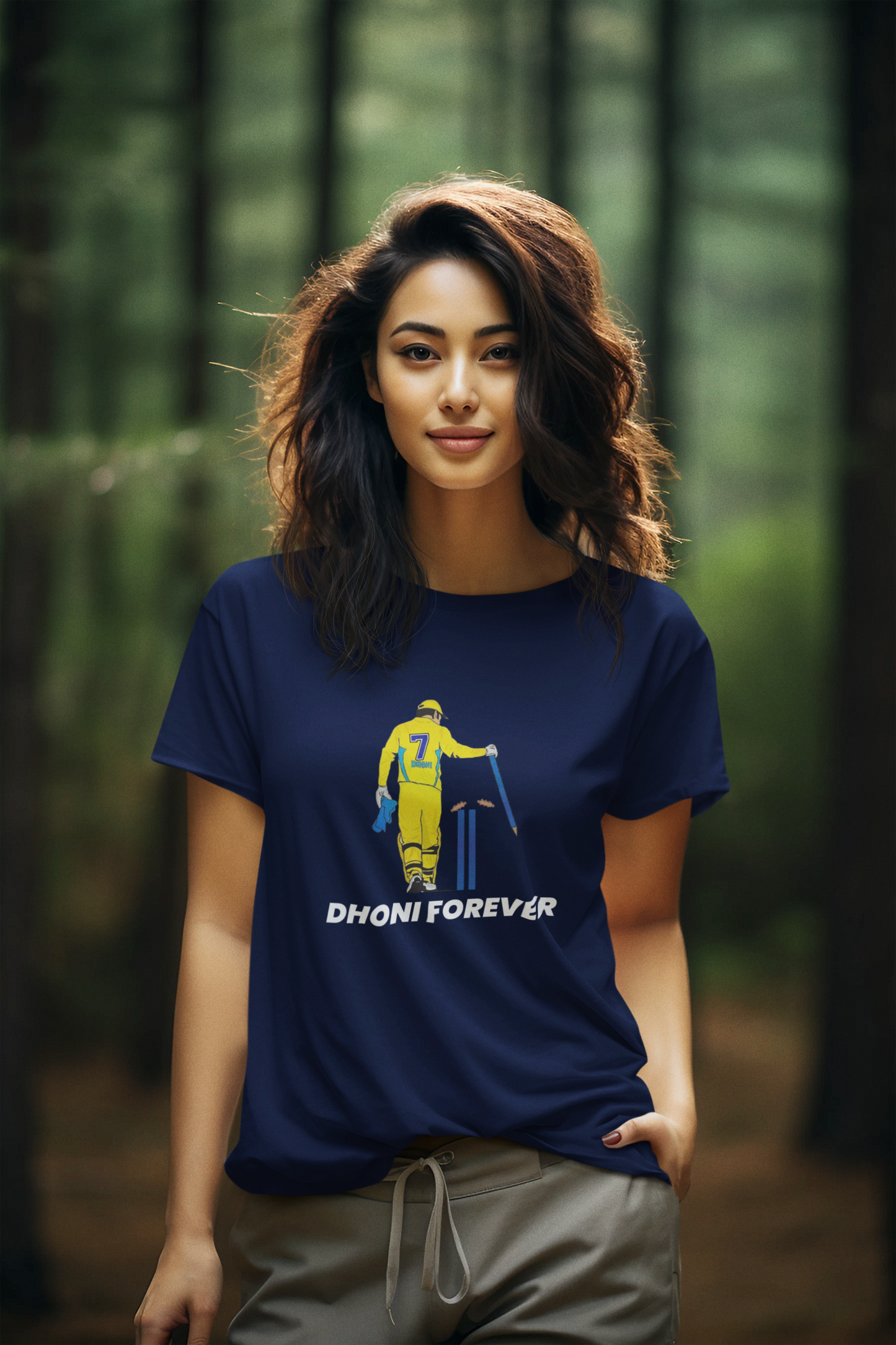 Mahendra Singh Dhoni Forever - T-Shirt for Women’s