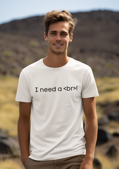 Developer T-Shirts for Sale- Men- Need a break