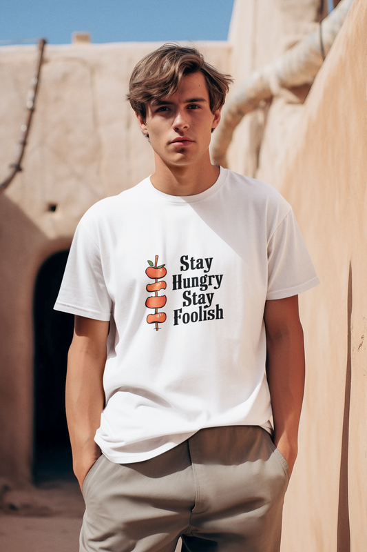 Motivational T-Shirts for Sale-Men- Stay_Hungry