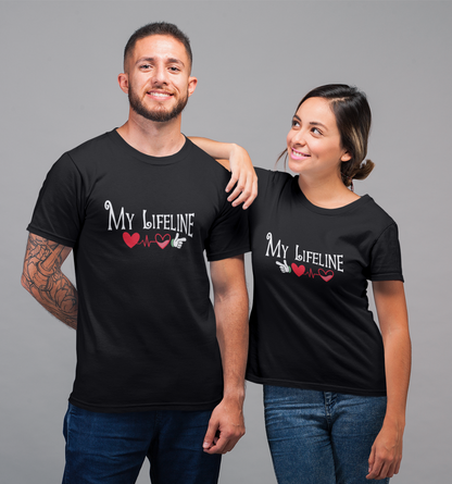 Couple T Shirts- My Life Line