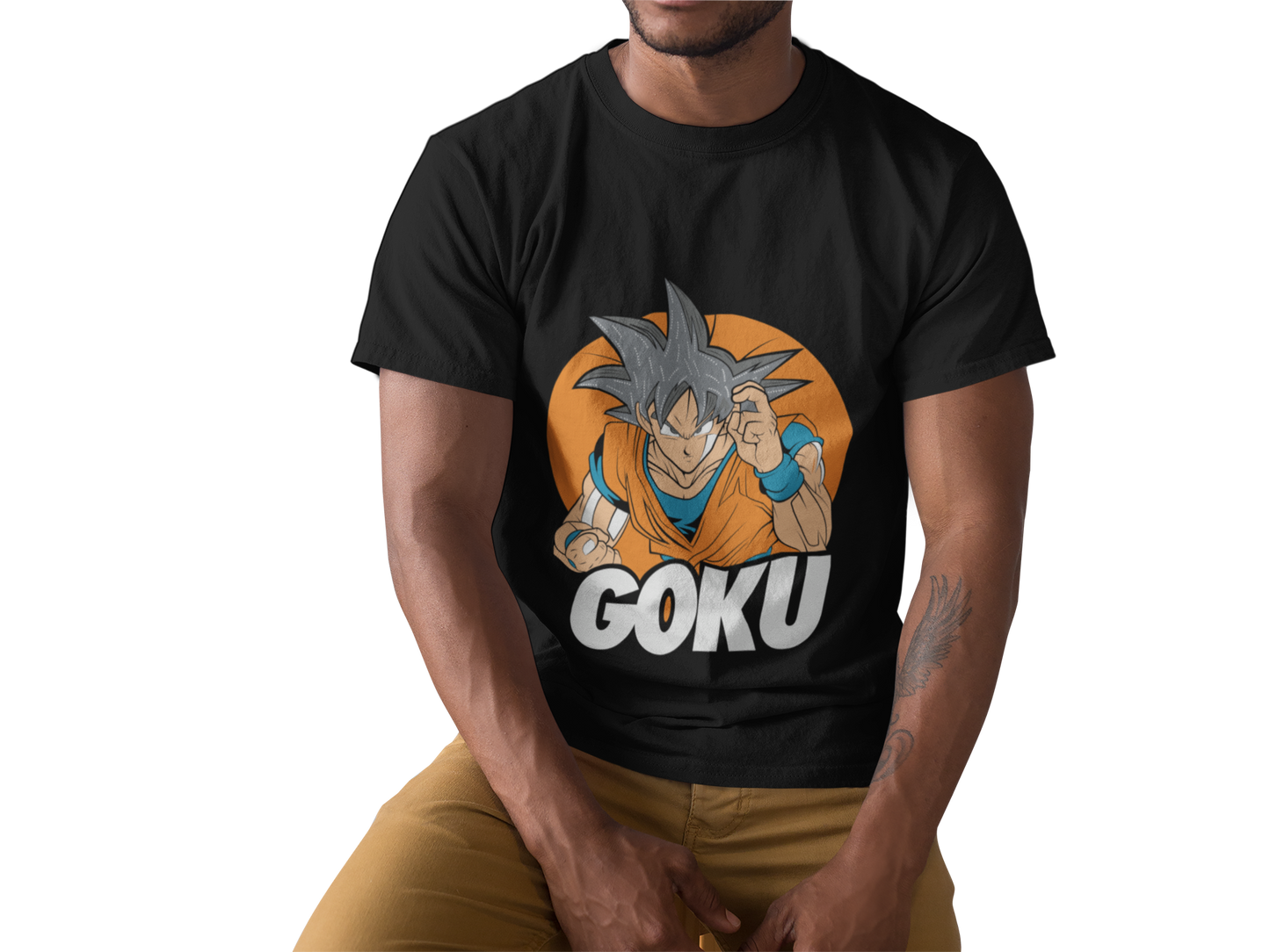 Premium Anime Art T-Shirt - Regular Fit for Men - Dragon Ball Son Goku